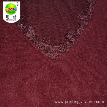 High quality polyester rayon spandex hosiery fabric